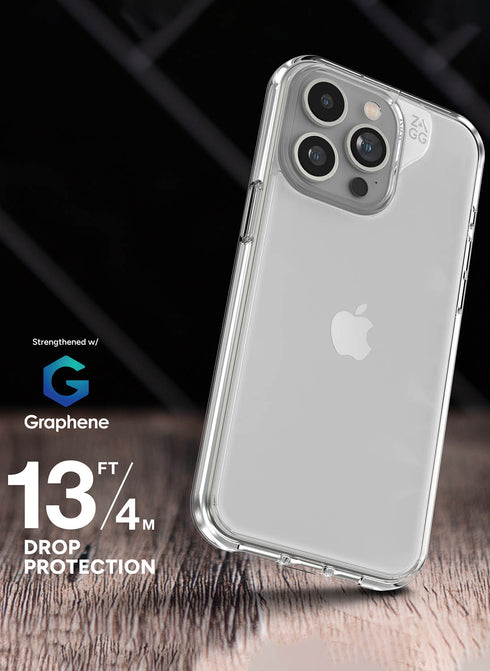 Zagg iPhone 15 Pro MAX Case Crystal Palace