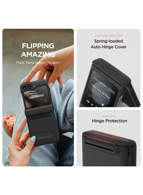 VRS Design Samgsung Galaxy Z Flip 5 Case Terra Guard MODERN