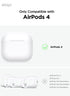 elago AirPods 4 Case AW5 Hang