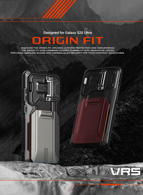 VRS Design Samsung Galaxy S25 ULTRA Case D-Wallet Origin Fit
