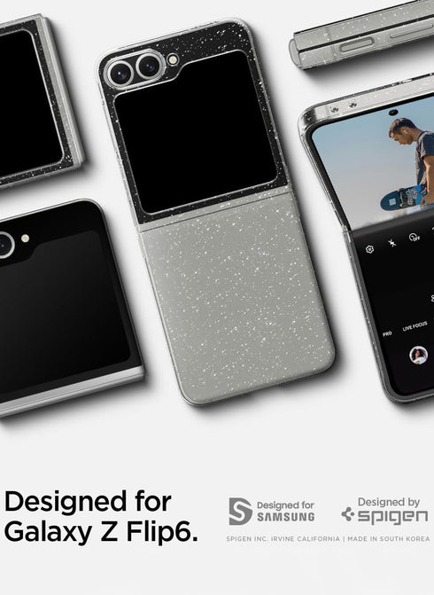 Spigen Samsung Galaxy Z Flip 6 Case Air Skin Glitter