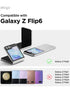 elago Samsung Galaxy Z Flip 6 Case Magnetic Hybrid Clear