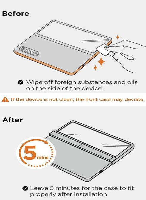 Spigen Samsung Galaxy Z Fold 6 Case Ultra Hybrid FROST