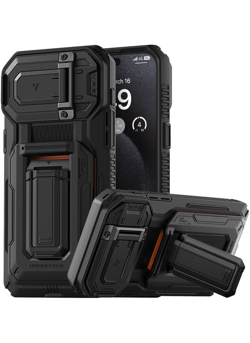 VRS Design iPhone 15 Pro MAX Case D-Wallet Origin