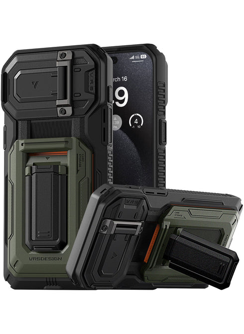 VRS Design iPhone 15 PRO Case D-Wallet Origin