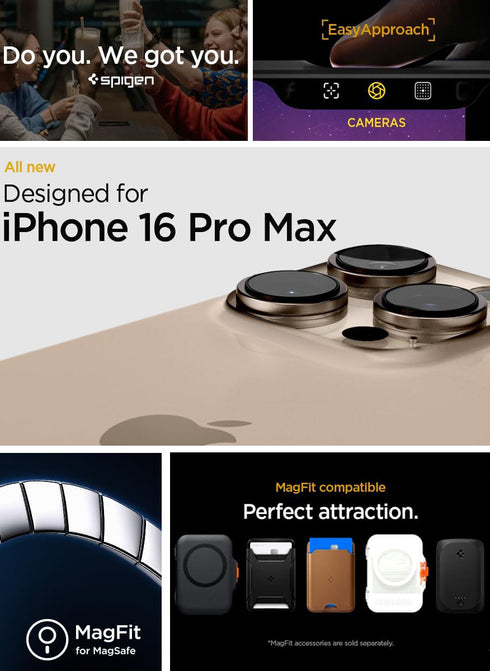 Spigen iPhone 16 Pro MAX Case Tough Armor T MAGFIT (AI)