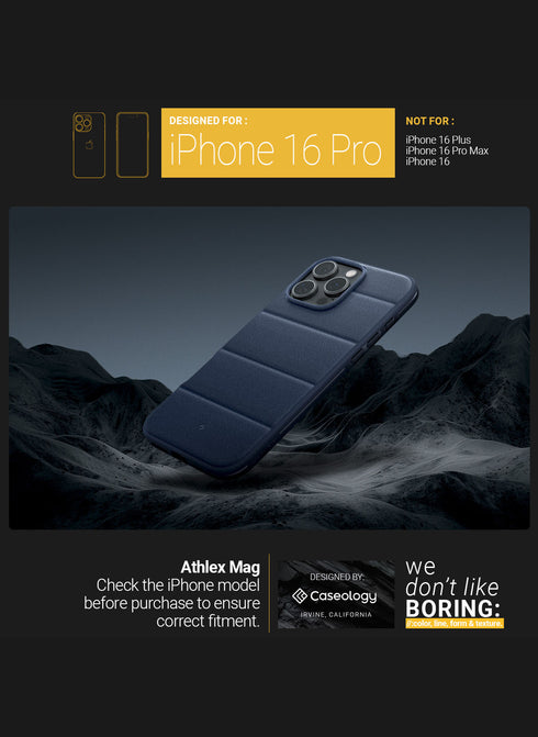 Caseology iPhone 16 PRO Case Athlex MAG