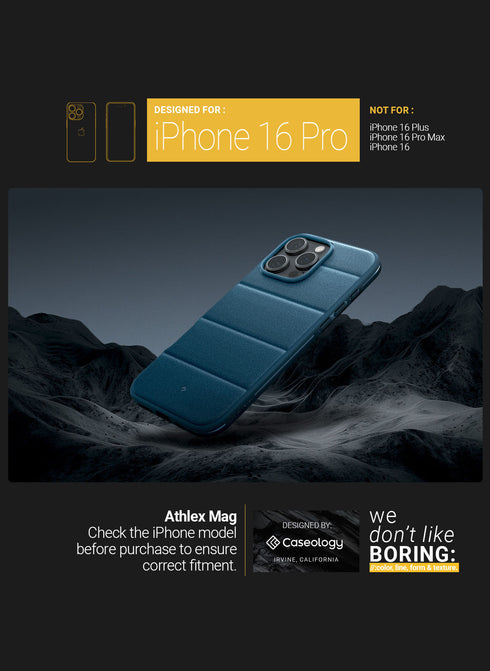 Caseology iPhone 16 PRO Case Athlex MAG