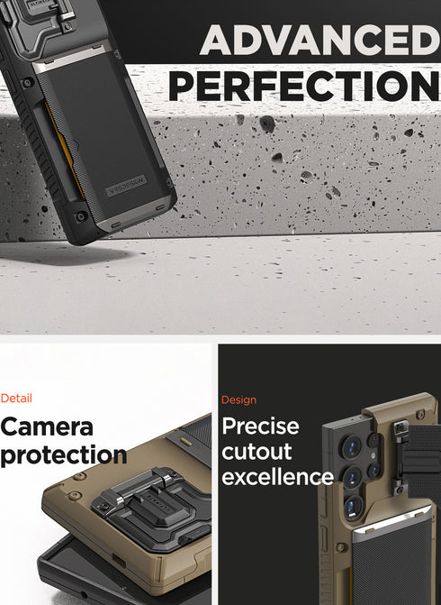 VRS Design Samsung Galaxy S25 ULTRA Case Damda Glide Duo Guard
