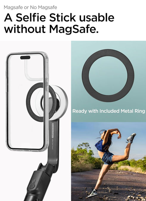 Spigen 47" MagSafe Selfie Stick Tripod with Bluetooth Remote