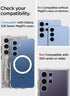 Spigen Samsung Galaxy S26 / S25 series Dual-Side Magnetic Wallet 3 Cards Holder Valentinus (MagFit Plus)