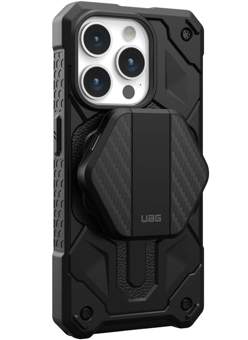 UAG MagSafe Wireless Charging Pad (15W) with Kickstand and USB-C Cable (4ft)