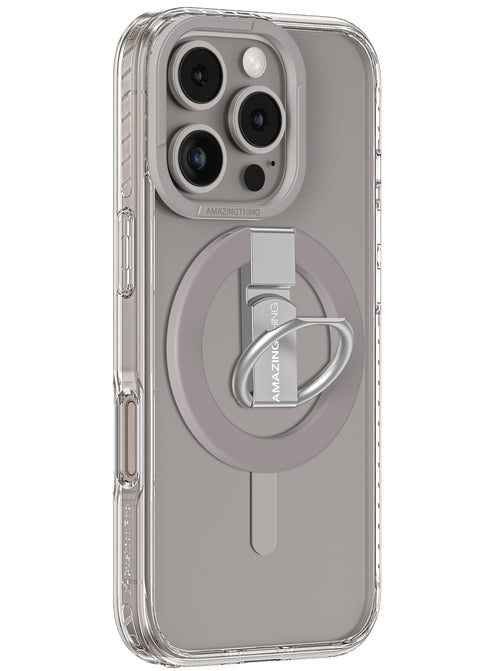 Amazing Thing iPhone 16 Pro MAX Case Titan Pro MAG Grip Ring Set (MagSafe)