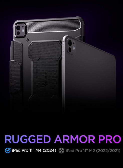 Spigen iPad Pro 11" M4 (2024) Case Rugged Armor Pro