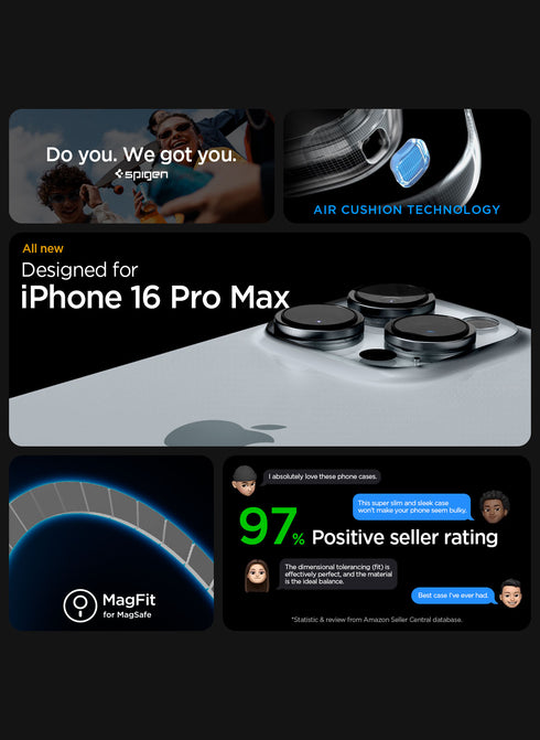 Spigen iPhone 16 Pro MAX Case Ultra Hybrid MAGFIT