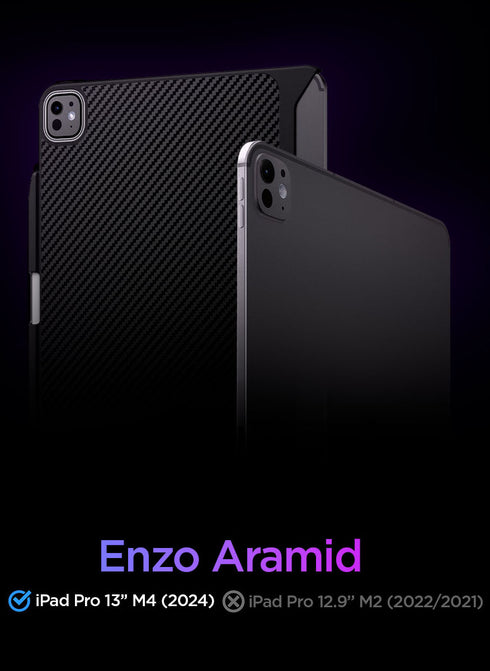 Spigen iPad Pro 13" M4 (2024) Case Enzo Aramid