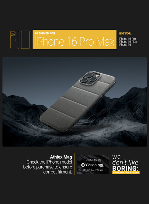 Caseology iPhone 16 Pro MAX Case Athlex MAG