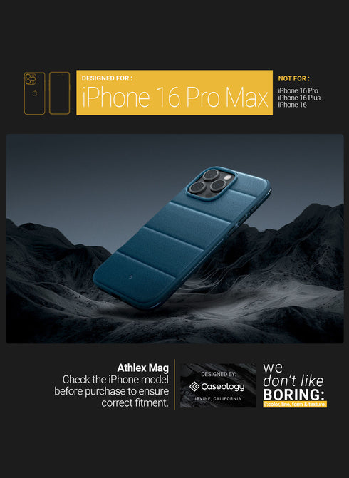 Caseology iPhone 16 Pro MAX Case Athlex MAG