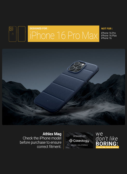 Caseology iPhone 16 Pro MAX Case Athlex MAG
