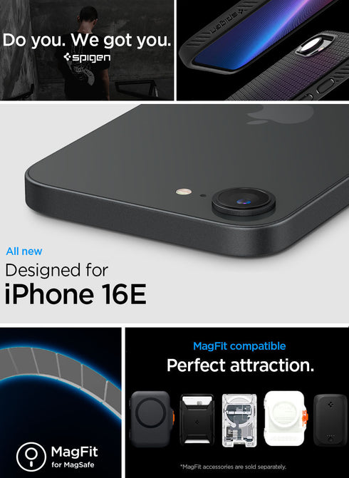 Spigen iPhone 16e Case Liquid Air MAGFIT