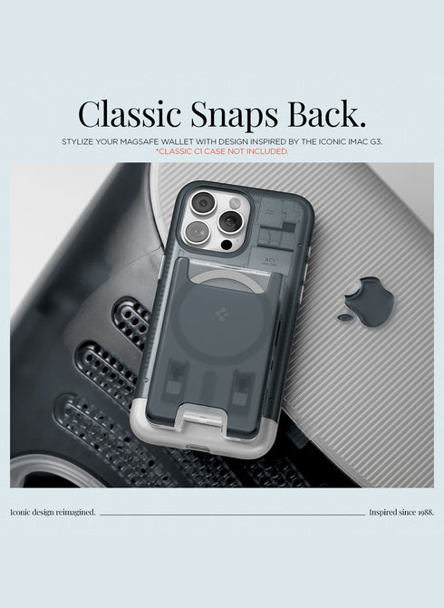 Spigen Magnetic Wallet 3-4 Cards Holder Classic C1