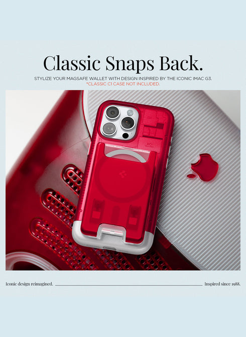 Spigen Magnetic Wallet 3-4 Cards Holder Classic C1