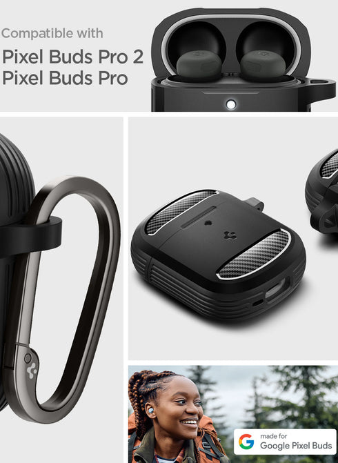 Spigen Google Pixel Buds Pro 2 Case Rugged Armor