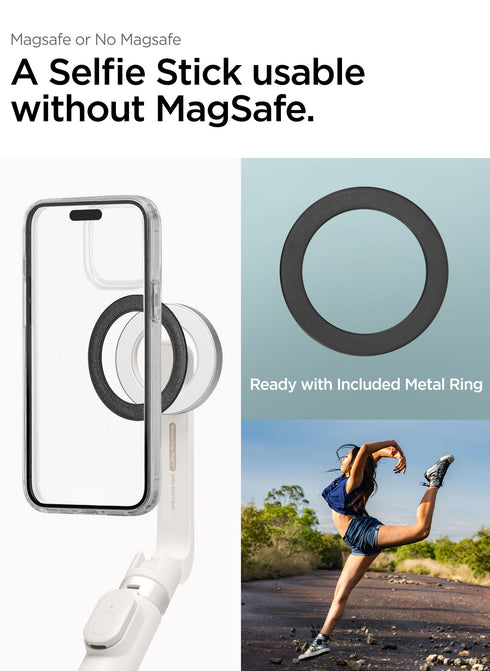 Spigen MagSafe 24" Extendable Selfie Stick Tripod Stand with Bluetooth Remote