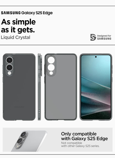 Spigen Samsung Galaxy S25 EDGE Case Liquid Crystal