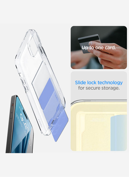 Spigen iPhone 15 PLUS Case Crystal Slot