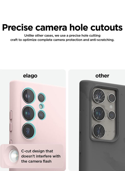 elago Samsung Galaxy S24 ULTRA Case Liquid Silicone