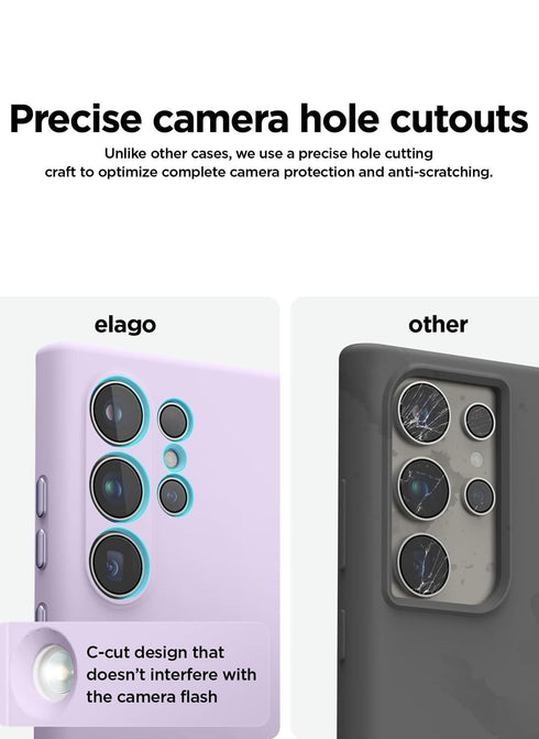 elago Samsung Galaxy S24 ULTRA Case Liquid Silicone