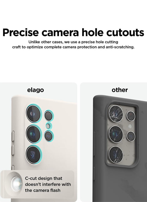 elago Samsung Galaxy S24 ULTRA Case Liquid Silicone