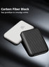 MONOCARBON MagSafe Battery Pack Case Real Carbon Fiber