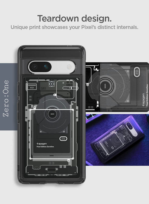 Spigen Google Pixel 7a Case Ultra Hybrid ZERO ONE