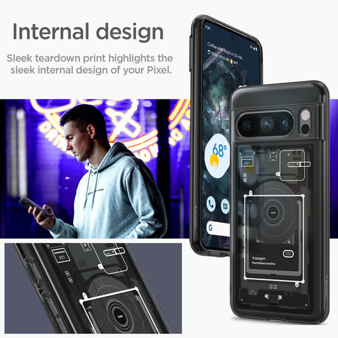 Spigen Google Pixel 8 PRO Case Ultra Hybrid ZERO ONE