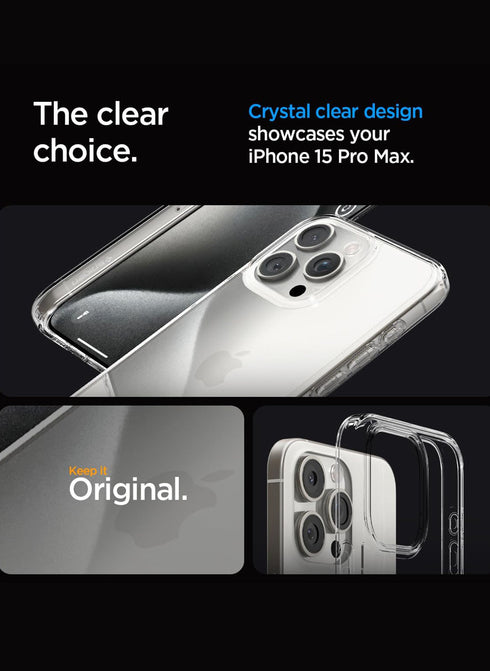 Spigen iPhone 15 Pro Max Case Ultra Hybrid