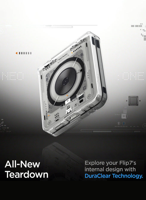 Spigen Samsung Galaxy Z Flip 7 Case Ultra Hybrid Pro MAGFIT NEO ONE