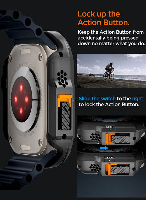 Spigen Apple Watch ULTRA (49mm) Case Lock Fit