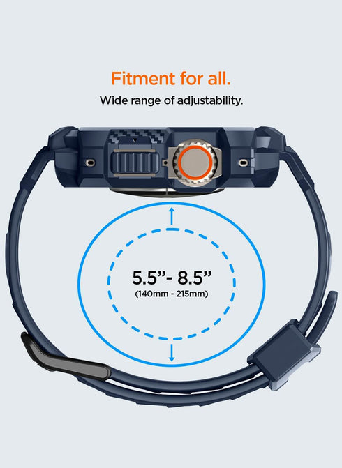 Spigen Apple Watch ULTRA (49mm) Band with Case Rugged Armor PRO
