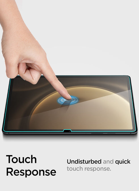 Spigen Samsung Galaxy Tab S9 FE Tempered Glass Screen Protector GLAStR Slim