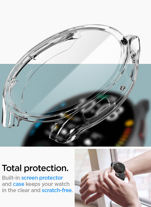 Spigen Samsung Galaxy Watch 6 (44mm) Case Ultra Hybrid with built-in Screen Protector
