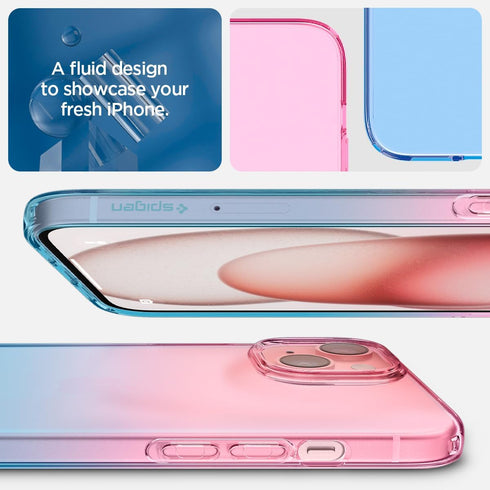 Spigen iPhone 15 Case Liquid Crystal