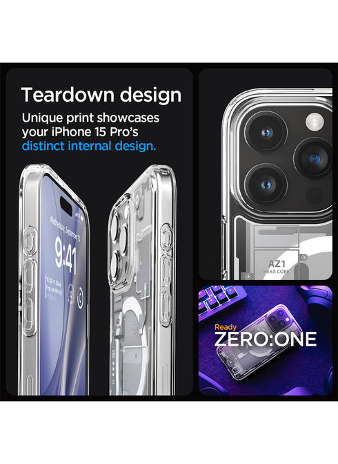 Spigen iPhone 15 PRO Case Ultra Hybrid MagFit Zero One