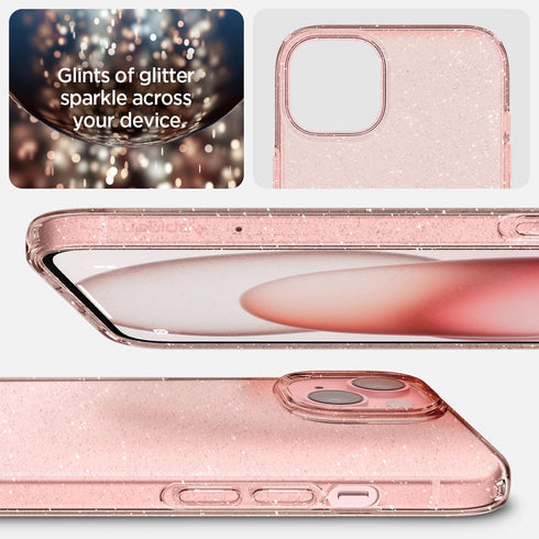 Spigen iPhone 15 Plus Case Liquid Crystal GLITTER