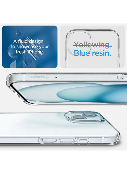 Spigen iPhone 15 PLUS Case Liquid Crystal