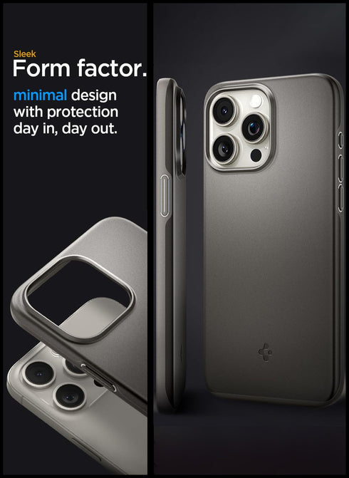 Spigen iPhone 15 Pro MAX Case Thin Fit