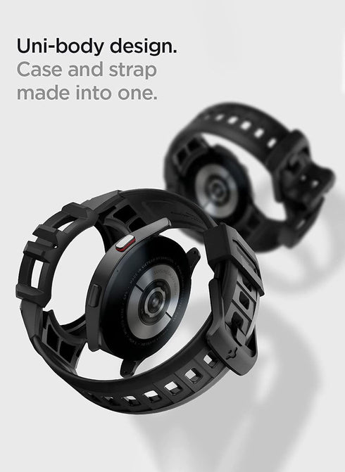 Spigen Samsung Galaxy Watch FE/5/4 (40mm) Band with Case Rugged Armor PRO