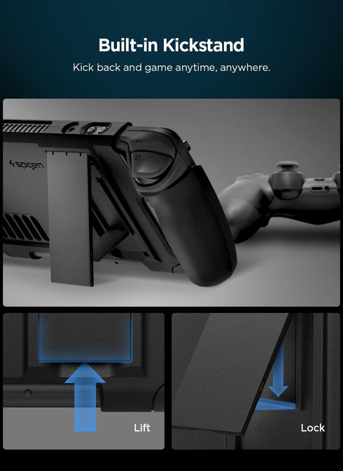 Spigen Steam Deck Case Thin Fit PRO with Kickstand