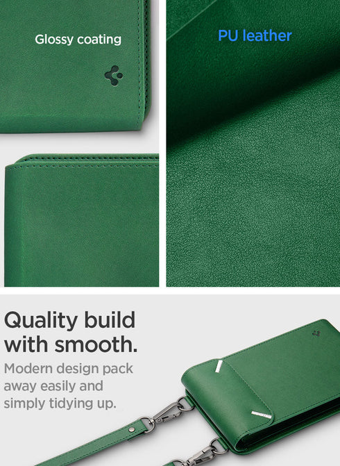 Spigen Crossbody Travel Wallet Bag Valentinus with Card Holder